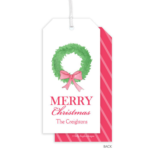 Fir Wreath Large Hanging Gift Tags